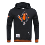 MLB BALTIMORE ORIOLES RETRO CLASSIC CHANDAIL À CAPUCHON POUR HOMME (NOIR/ORANGE)