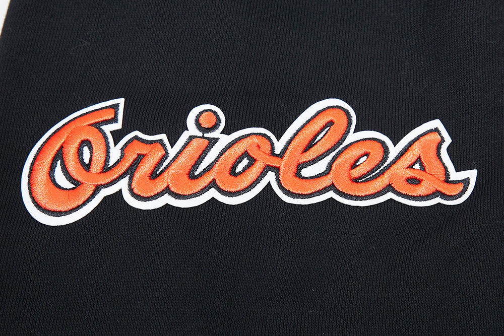 MLB BALTIMORE ORIOLES RETRO CLASSIC CHANDAIL À CAPUCHON POUR HOMME (NOIR/ORANGE)