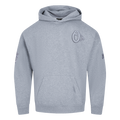 MLB BALTIMORE ORIOLES NEUTRAL MEN'S  DROP SHOULDER FLC PO HOODIE (DARK HEATHER GRAY)