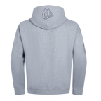 MLB BALTIMORE ORIOLES NEUTRAL MEN'S  DROP SHOULDER FLC PO HOODIE (DARK HEATHER GRAY)