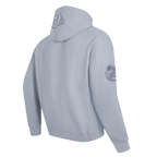 MLB BALTIMORE ORIOLES NEUTRAL MEN'S  DROP SHOULDER FLC PO HOODIE (DARK HEATHER GRAY)
