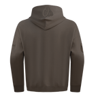MLB BALTIMORE ORIOLES NEUTRAL MEN'S  DROP SHOULDER FLC PO HOODIE (DARK TAUPE)