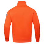 MLB BALTIMORE ORIOLES CLASSIC VESTE D'ENTRAÎNEMENT EN MAILLE DOUBLE POUR HOMME (ORANGE)