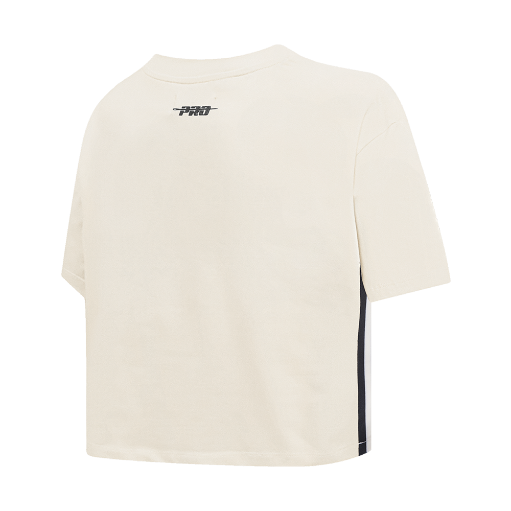 MLB BALTIMORE ORIOLES RETRO CLASSIC HAUT À COUPE CARRÉE POUR FEMME (COQUILLE D'ŒUF)