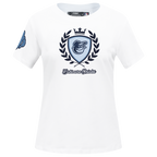 MLB BALTIMORE ORIOLES COUNTRY CLUB WOMEN´S SHORT SLEEVE SLIM FIT TEE (WHITE)