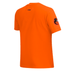 MLB BALTIMORE ORIOLES CLASSIC HAUT AJUSTÉ À MANCHES COURTES POUR FEMME (ORANGE)