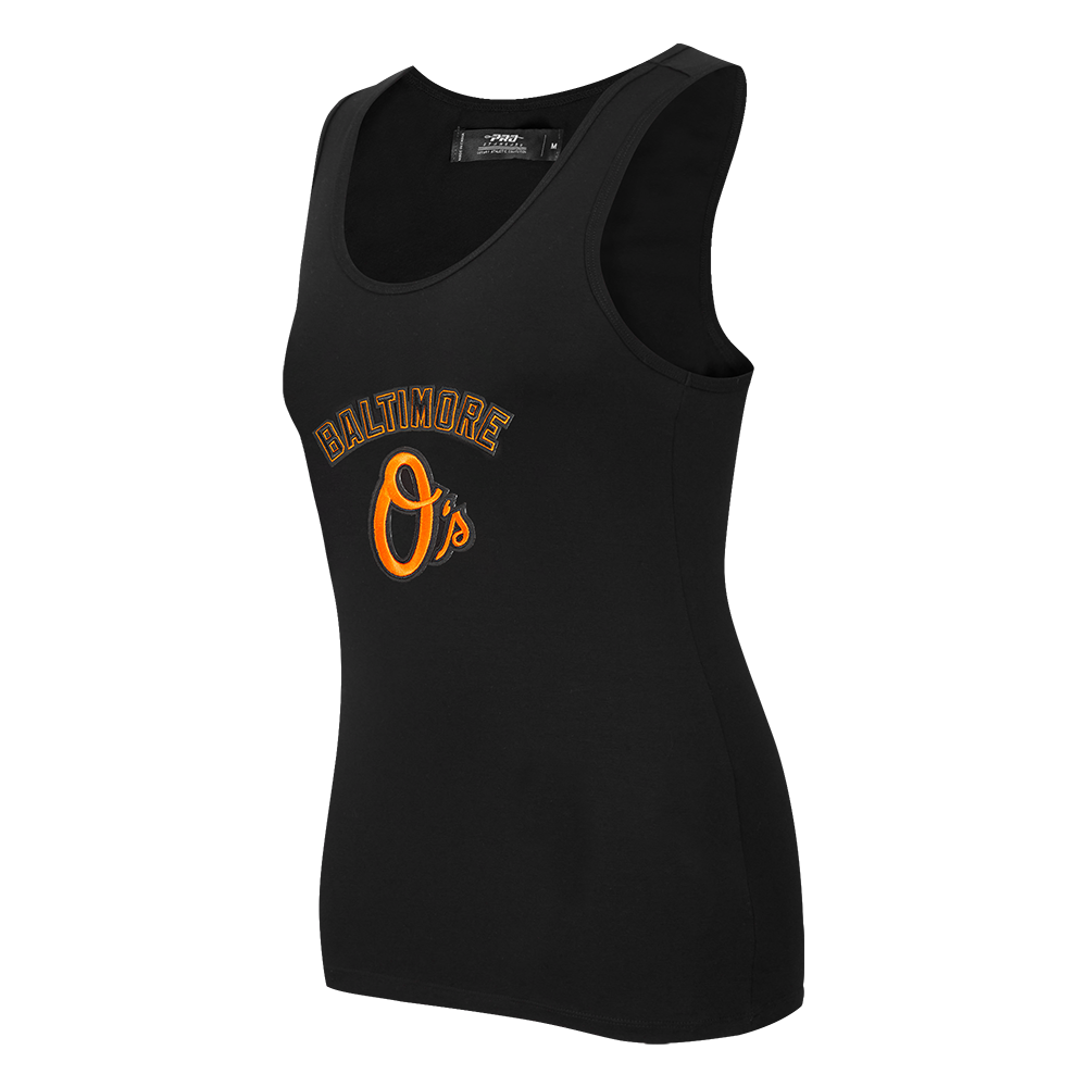 MLB BALTIMORE ORIOLES CLASSIC CAMISOLE DOS NAGEUR POUR FEMME (NOIR)