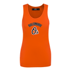 MLB BALTIMORE ORIOLES CLASSIC CAMISOLE DOS NAGEUR POUR FEMME (ORANGE)