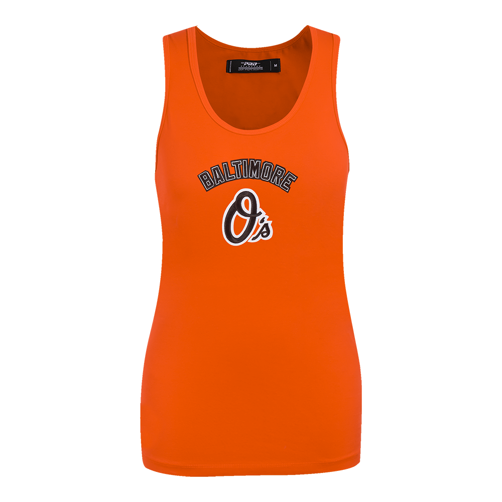 MLB BALTIMORE ORIOLES CLASSIC CAMISOLE DOS NAGEUR POUR FEMME (ORANGE)