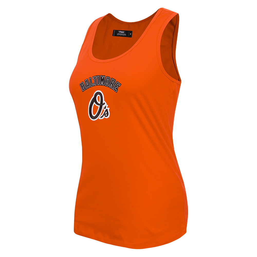 MLB BALTIMORE ORIOLES CLASSIC CAMISOLE DOS NAGEUR POUR FEMME (ORANGE)