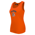 MLB BALTIMORE ORIOLES CLASSIC CAMISOLE DOS NAGEUR POUR FEMME (ORANGE)