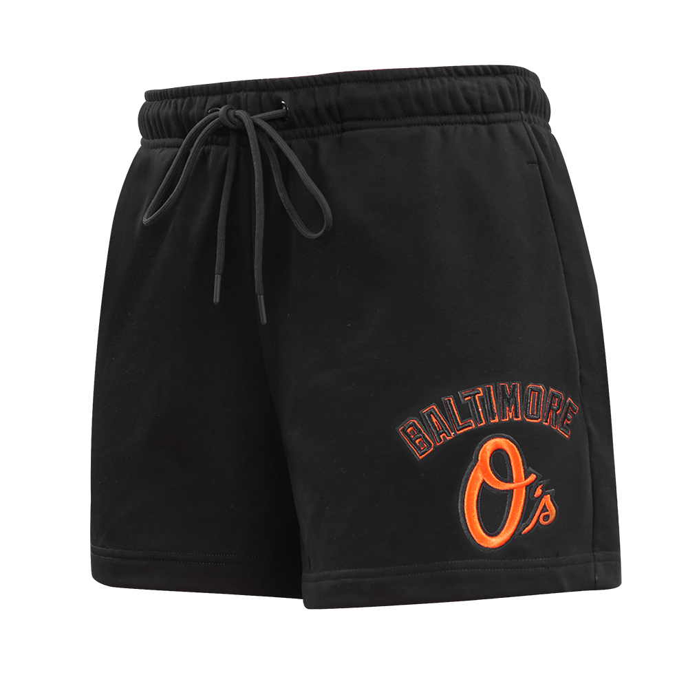 MLB BALTIMORE ORIOLES CLASSIC WOMEN'S SHORT (BLACK)