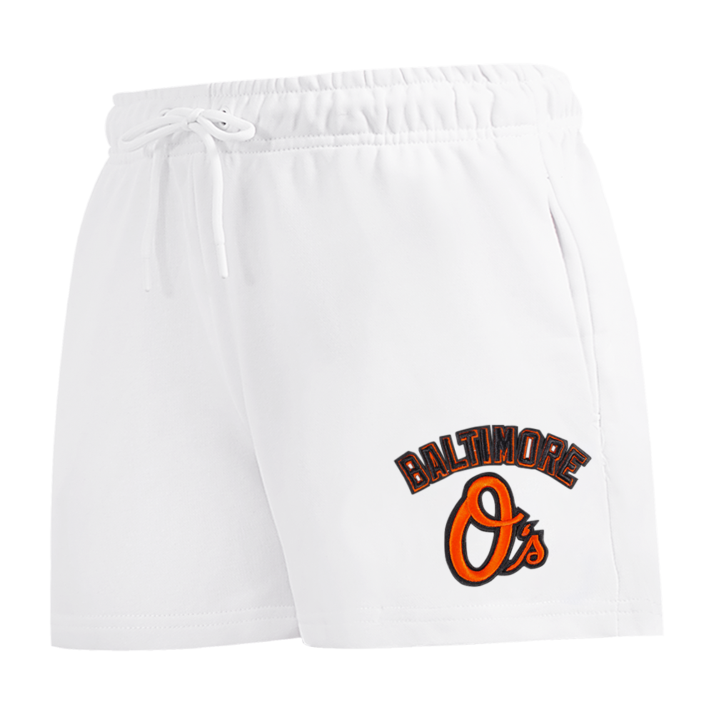 MLB BALTIMORE ORIOLES CLASSIC WOMEN'S SHORT (WHITE)