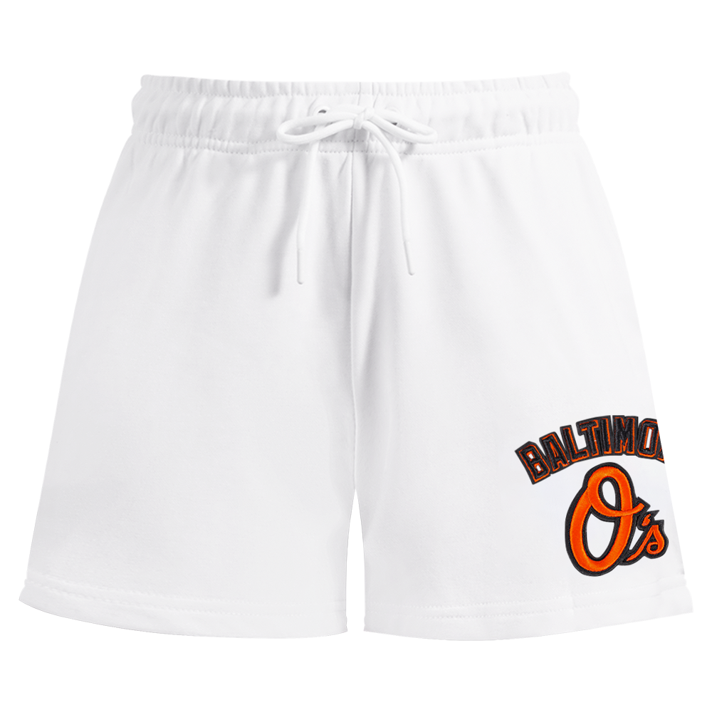 MLB BALTIMORE ORIOLES CLASSIC WOMEN'S SHORT (WHITE)