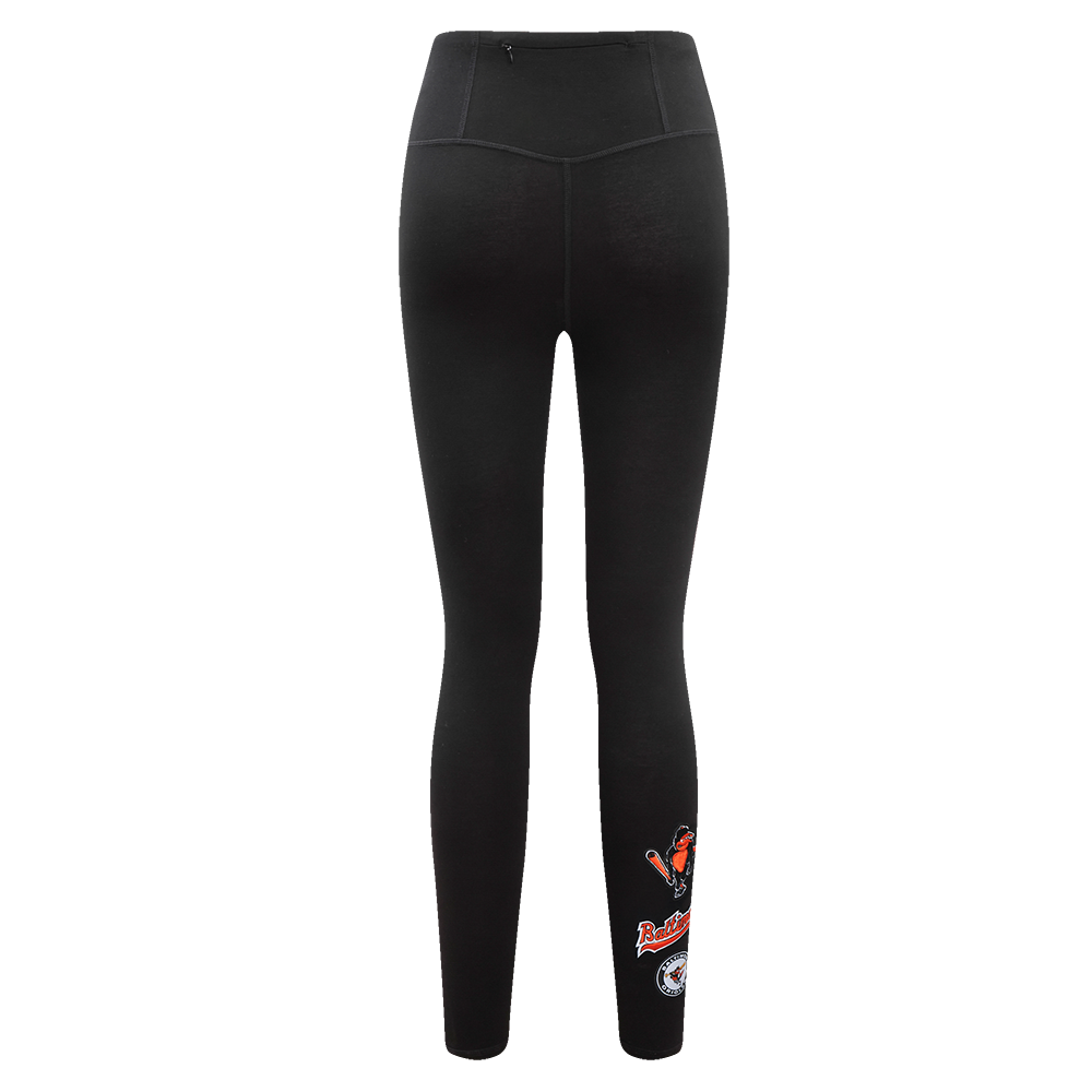 MLB BALTIMORE ORIOLES RETRO CLASSICS LEGGING POUR FEMME (NOIR)