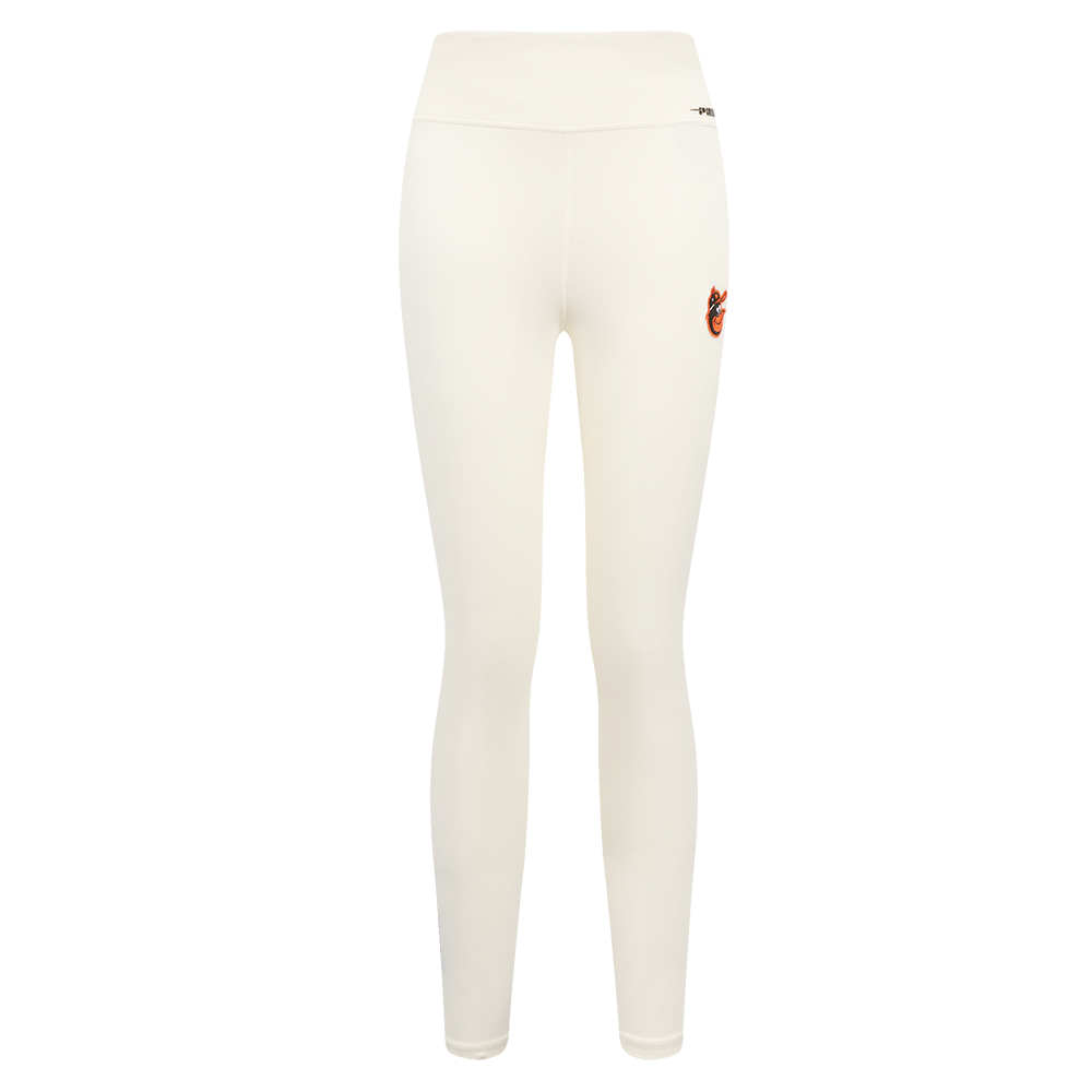 MLB BALTIMORE ORIOLES RETRO CLASSIC WOMEN'S JERSEY LEGGING (EGGSHELL)