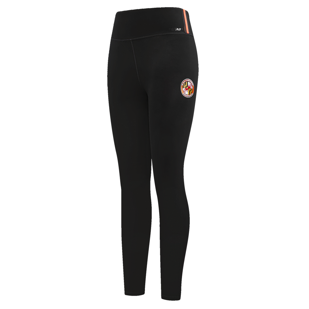 MLB BALTIMORE ORIOLES MASHUP WOMEN'S JERSEY LEGGING (BLACK)