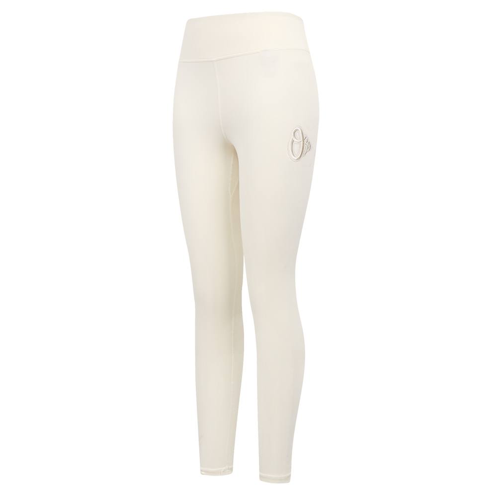 MLB BALTIMORE ORIOLES NEUTRAL WOMEN'S JERSEY LEGGING (EGGSHELL)