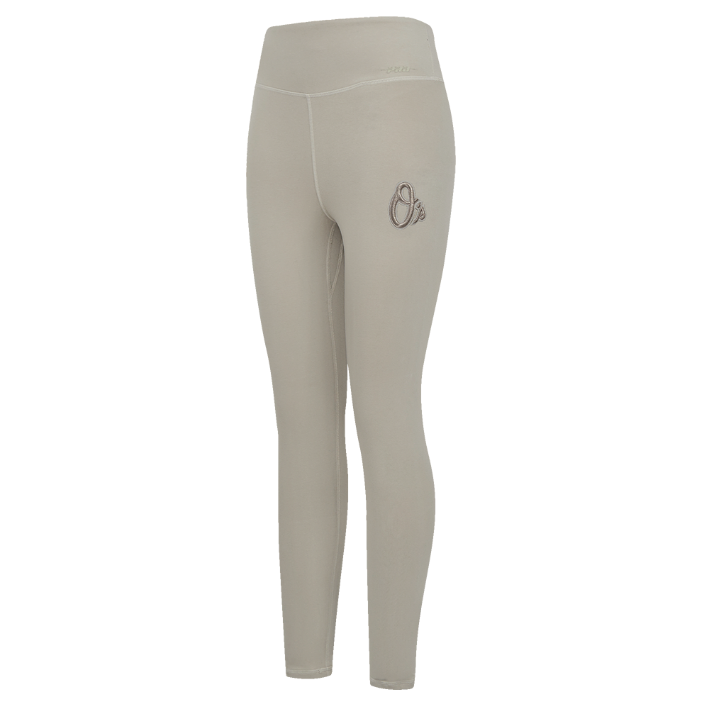 MLB BALTIMORE ORIOLES NEUTRAL WOMEN'S JERSEY LEGGING (TAUPE)