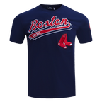 MLB BOSTON RED SOX SCRIPT TAIL MEN'S SJ TOP (MIDNIGHT NAVY)