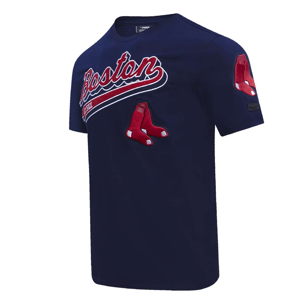 MLB BOSTON RED SOX SCRIPT TAIL MEN'S SJ TOP (MIDNIGHT NAVY)