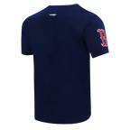 MLB BOSTON RED SOX SCRIPT TAIL MEN'S SJ TOP (MIDNIGHT NAVY)