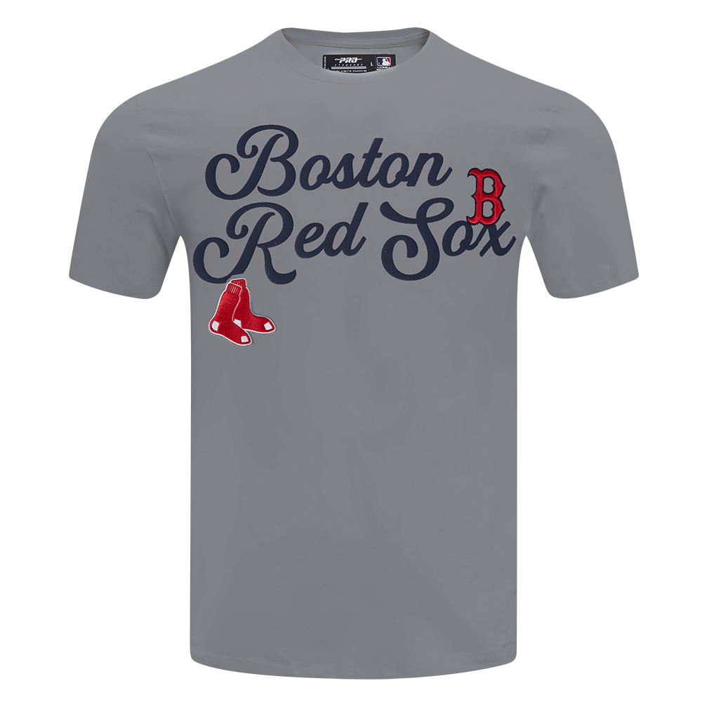 MLB BOSTON RED SOX SOUVENIR HAUT EN JERSEY SIMPLE POUR HOMME (GRIS)