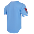 MLB BOSTON RED SOX CLASSIC CHENILLE MEN'S TOP (UNIVERSITY BLUE)