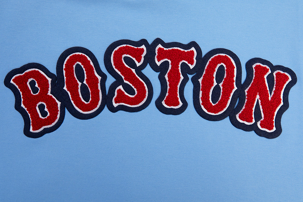 MLB BOSTON RED SOX CLASSIC CHENILLE MEN'S TOP (UNIVERSITY BLUE)