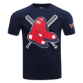 MLB BOSTON RED SOX MASH UP MEN'S SJ TOP (MIDNIGHT NAVY)