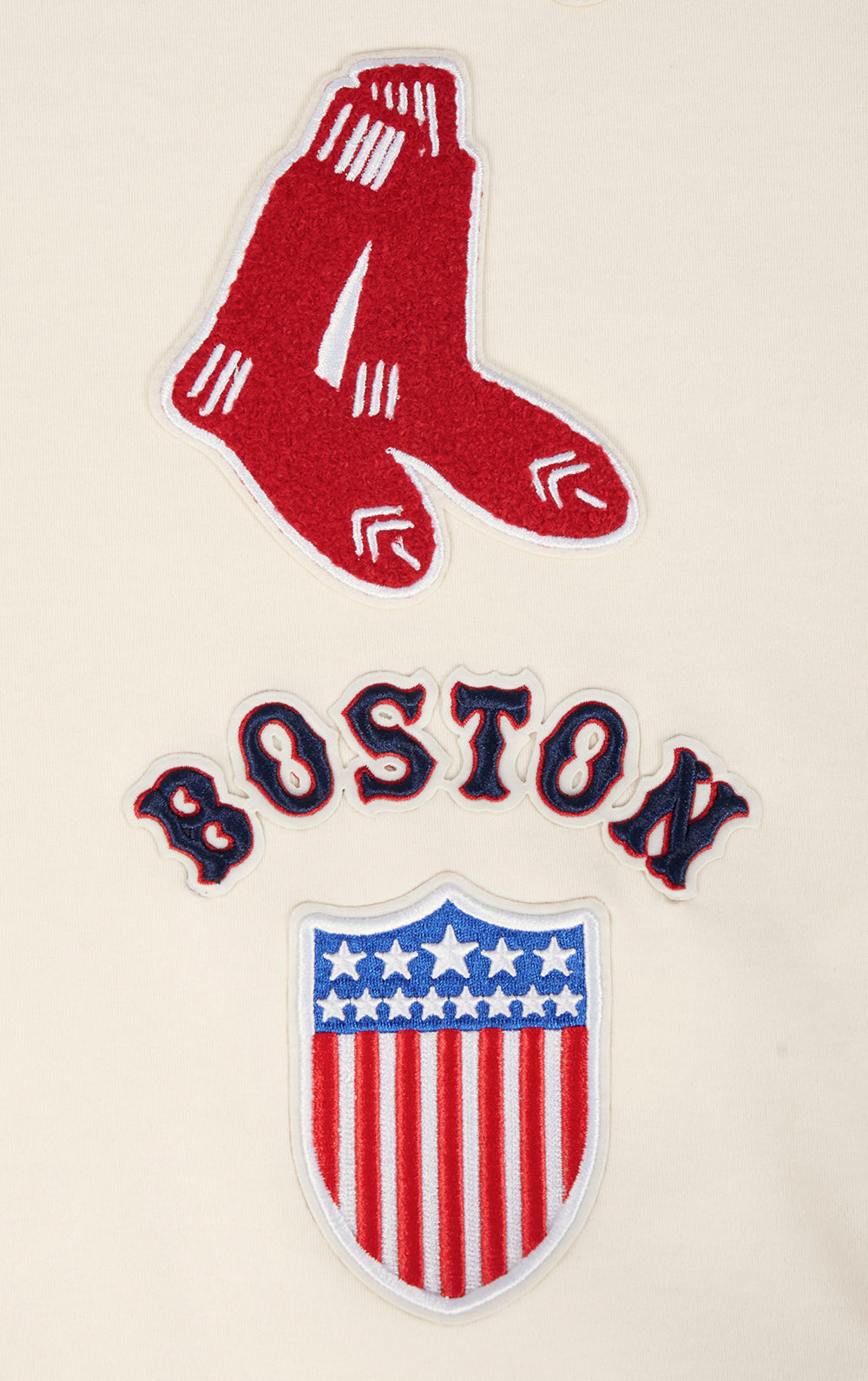 MLB BOSTON RED SOX RETRO CLASSIC MEN'S TOP (EGGSHELL/ MIDNIGHT NAVY)