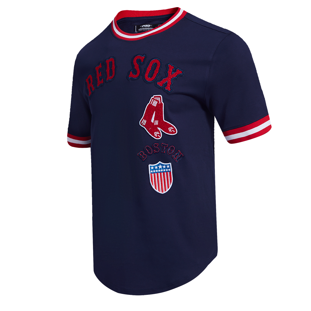 MLB BOSTON RED SOX RETRO CLASSIC MEN'S TOP (MIDNIGHT NAVY/RED/MIDNIGHT NAVY)