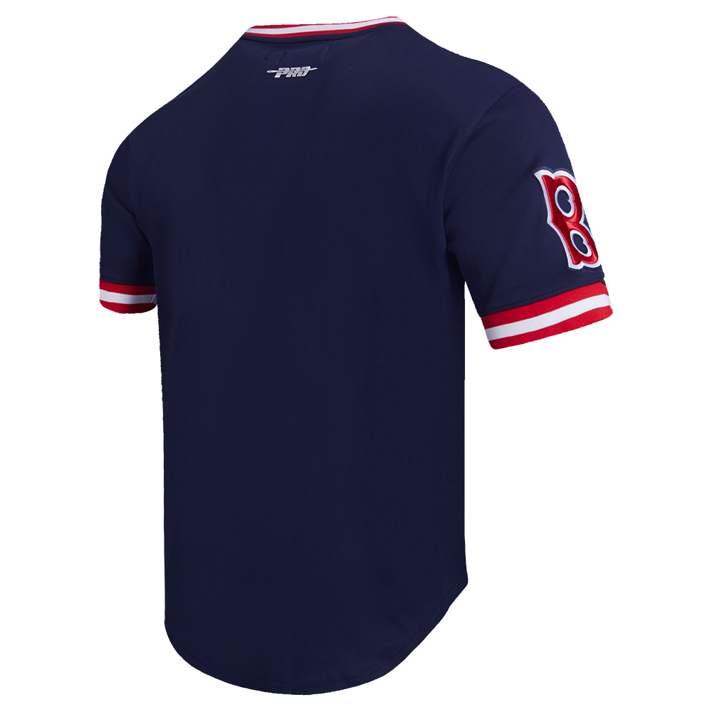 MLB BOSTON RED SOX RETRO CLASSIC MEN'S TOP (MIDNIGHT NAVY/RED/MIDNIGHT NAVY)