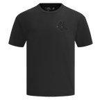 MLB BOSTON RED SOX NEUTRAL HAUT EN JERSEY DE COTON À ÉPAULES TOMBANTES POUR HOMME (NOIR)