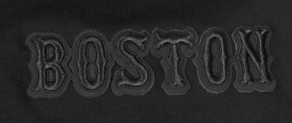 MLB BOSTON RED SOX NEUTRAL HAUT EN JERSEY DE COTON À ÉPAULES TOMBANTES POUR HOMME (NOIR)