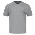 MLB BOSTON RED SOX NEUTRAL HAUT EN JERSEY DE COTON À ÉPAULES TOMBANTES POUR HOMME (GRIS CHINÉ FONCÉ)
