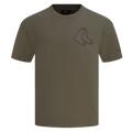 MLB BOSTON RED SOX NEUTRAL MEN'S  CJ  DROP SHOULDER TOP (DARK TAUPE)