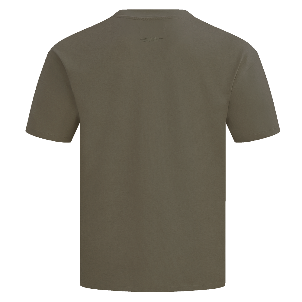 MLB BOSTON RED SOX NEUTRAL MEN'S  CJ  DROP SHOULDER TOP (DARK TAUPE)