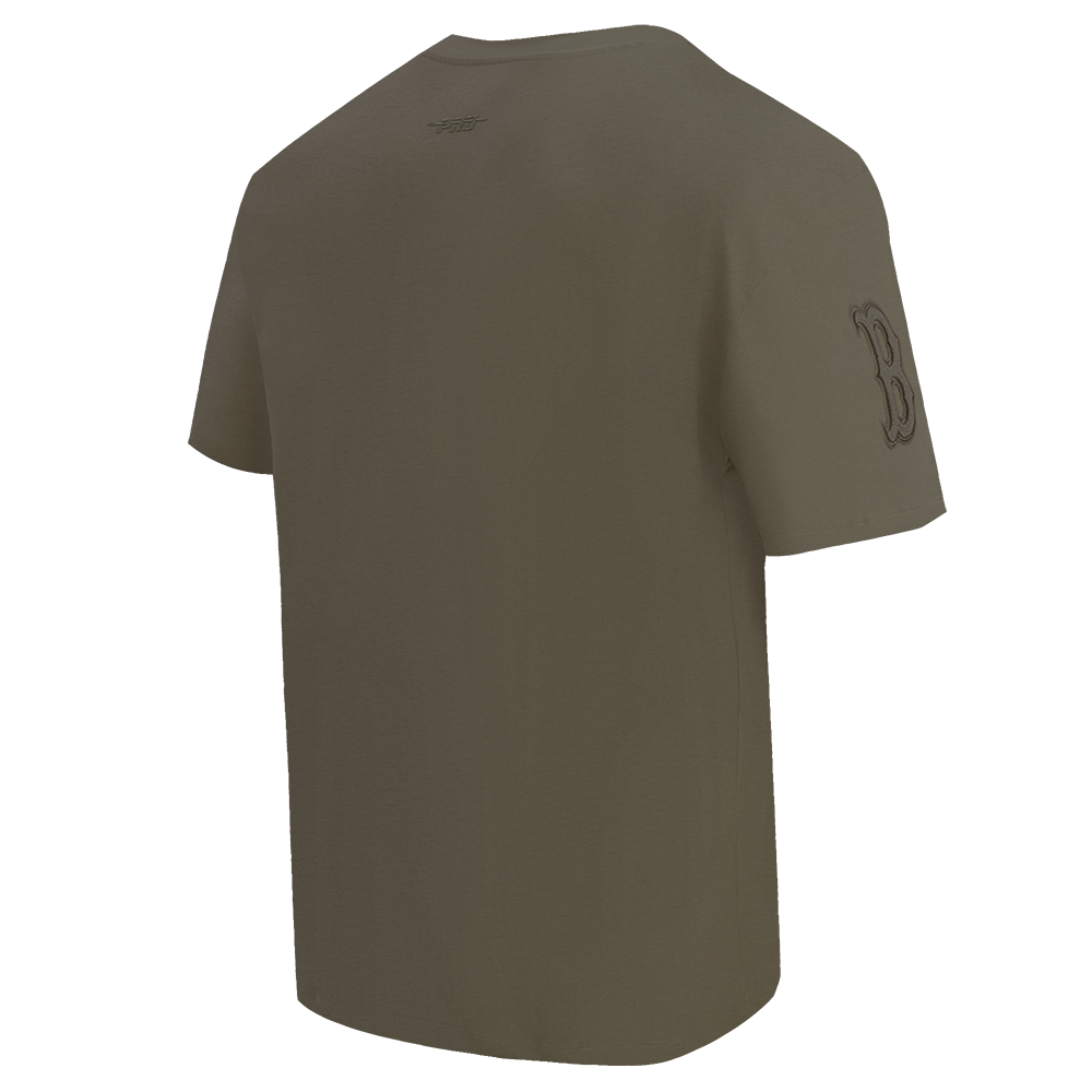 MLB BOSTON RED SOX NEUTRAL MEN'S  CJ  DROP SHOULDER TOP (DARK TAUPE)