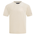 MLB BOSTON RED SOX NEUTRAL MEN'S  CJ  DROP SHOULDER TOP (EGGSHELL)