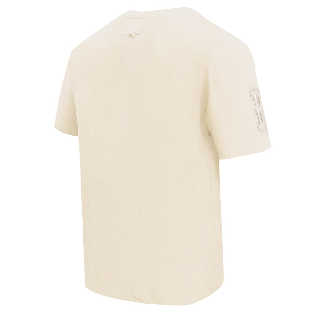 MLB BOSTON RED SOX NEUTRAL MEN'S  CJ  DROP SHOULDER TOP (EGGSHELL)