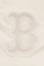 MLB BOSTON RED SOX NEUTRAL MEN'S  CJ  DROP SHOULDER TOP (EGGSHELL)