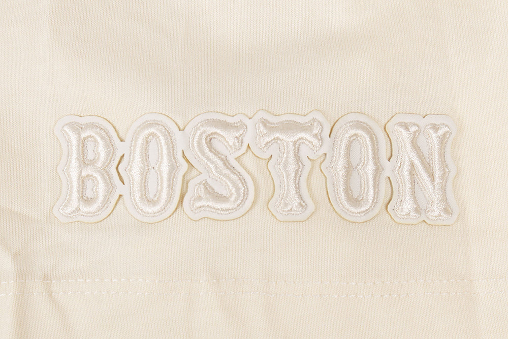 MLB BOSTON RED SOX NEUTRAL MEN'S  CJ  DROP SHOULDER TOP (EGGSHELL)