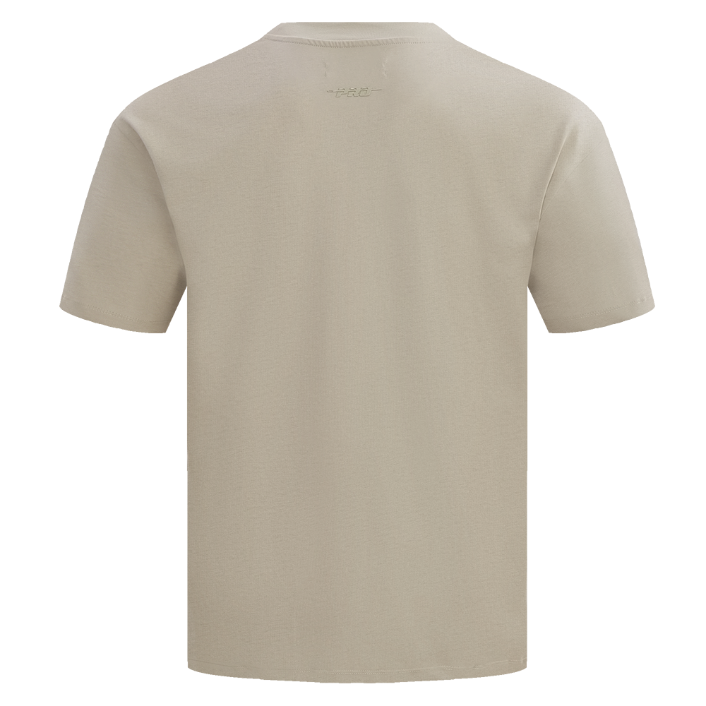 MLB BOSTON RED SOX NEUTRAL MEN'S  CJ  DROP SHOULDER TOP (TAUPE)