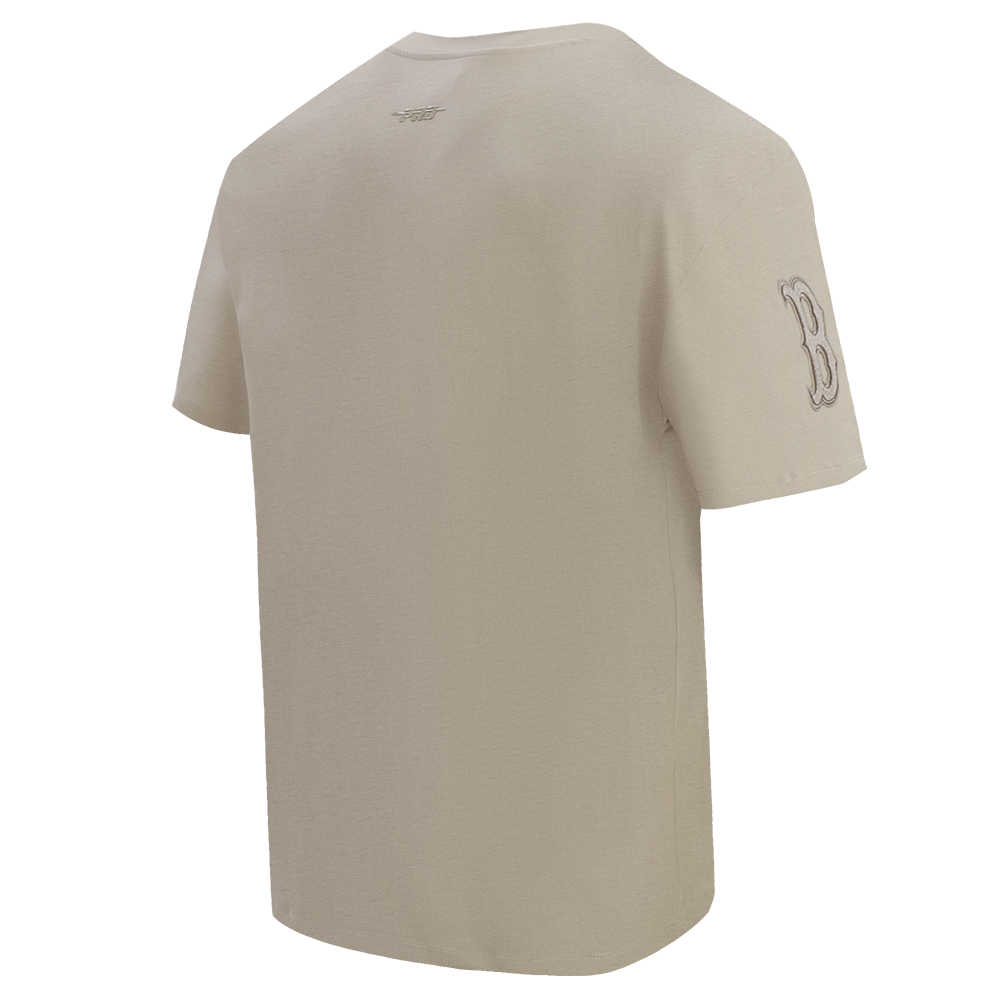 MLB BOSTON RED SOX NEUTRAL MEN'S  CJ  DROP SHOULDER TOP (TAUPE)