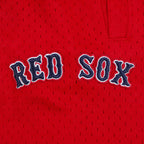 MLB BOSTON RED SOX SCRIPT TAIL SHORT EN MAILLE DOUBLE 2.0 POUR HOMME (MARINE MINUIT/ROUGE/MARINE MINUIT)