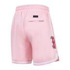MLB BOSTON RED SOX CLASSIC CHENILLE SHORT POUR HOMME (ROSE)