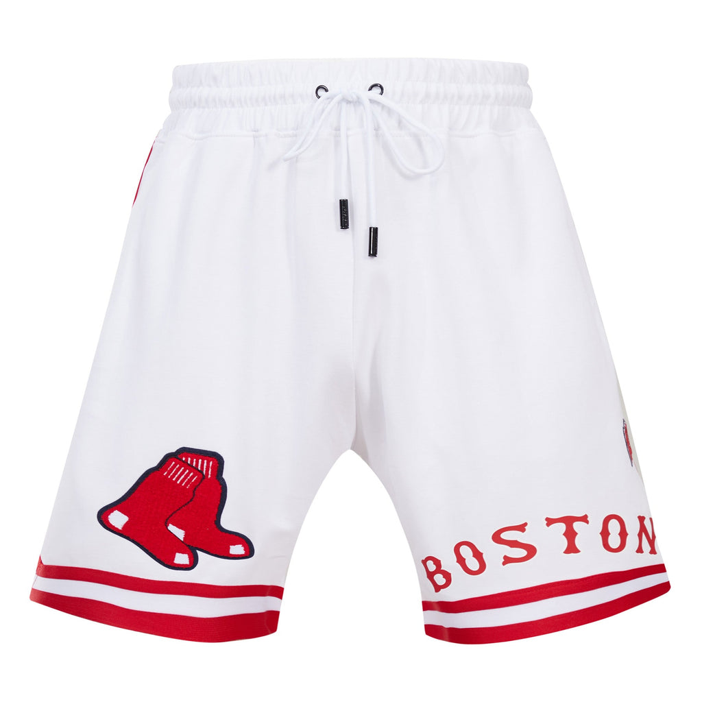 MLB BOSTON RED SOX CLASSIC CHENILLE SHORT POUR HOMME (BLANC)