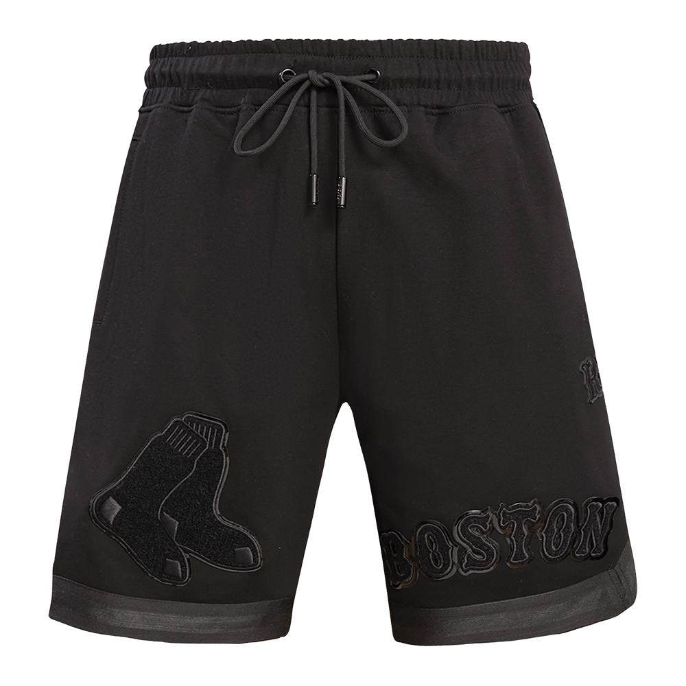 MLB BOSTON RED SOX TRIPLE BLACK MEN'S SHORT (TRIPLE BLACK)