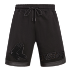 MLB BOSTON RED SOX TRIPLE BLACK MEN'S SHORT (TRIPLE BLACK)